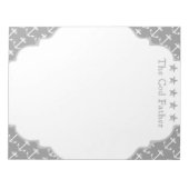 グレ航海のーいかり ノートパッド (正面)