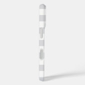 グレ航海のーストライプ名門私立校風のロブスター |モノグラム Case-Mate iPhoneケース (裏面 / 右)