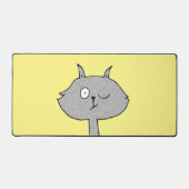 グレ間抜けイ猫 デスクマット (正面)