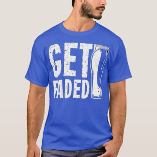 グロおもしろいットエージェンシー理容師理容師店 Tシャツ