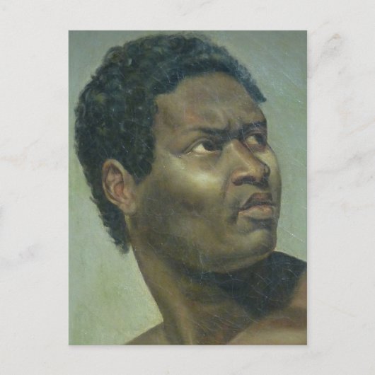 グロのネグレの頭 ポストカード (正面)