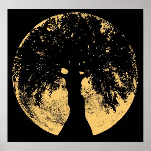 グロウェスムーンオーク女神 ポスター (正面)