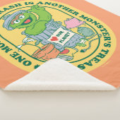 グロウチのオスカー |モンスタートレジャーバッジ シェルパブランケット (3/4)