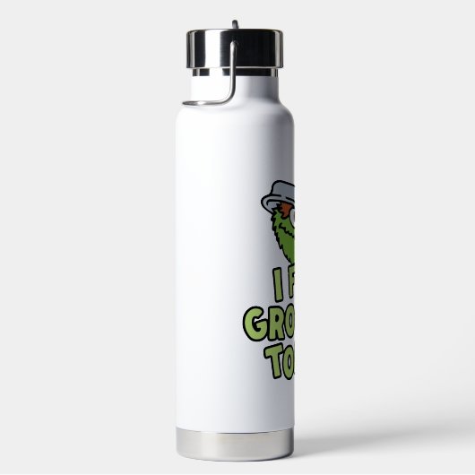 グロウチのオスカー |今日感じはグーチー! ウォーターボトル (右面)