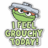 グロウチのオスカー |今日感じはグーチー! シール (正面)