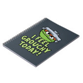 グロウチのオスカー |今日感じはグーチー! ノートブック (左側)