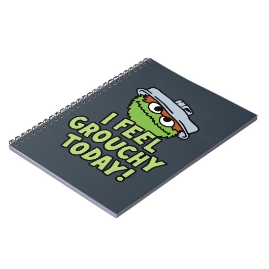 グロウチのオスカー |今日感じはグーチー！ ノートブック (左側)