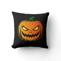グロウハロウィンカボチャの怖い顔 - ハロウィン