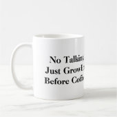 グロウリングブルドッグコーヒーマグ コーヒーマグカップ (左)