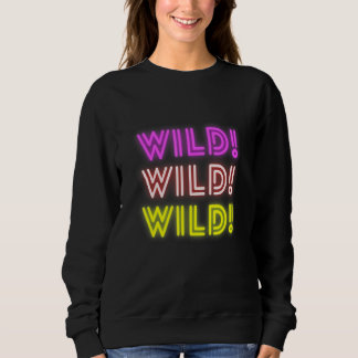 グロウワイルドTシャツグラフィックトップス スウェットシャツ