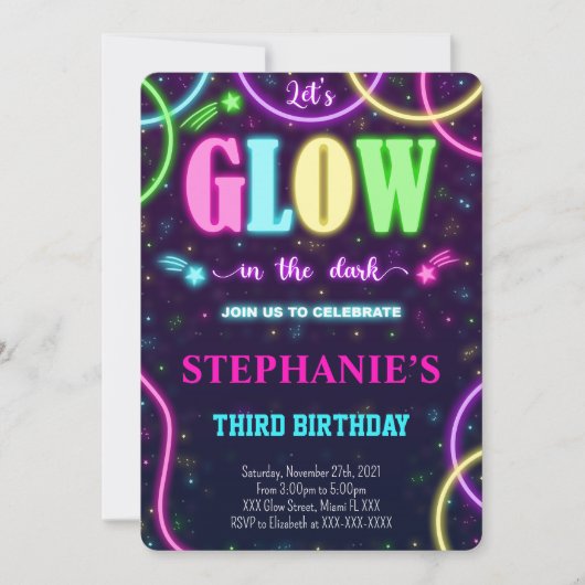 グロウ インビテーション (正面)