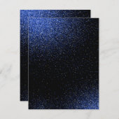 グロウ グラデーション パターン 4 ノートカード (正面/裏面)