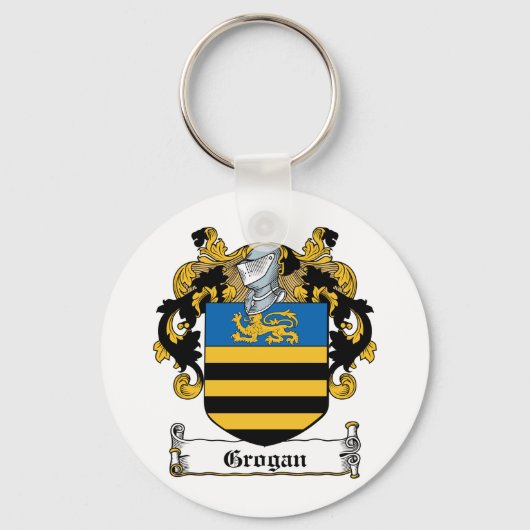 グロガン家紋 キーホルダー (正面)