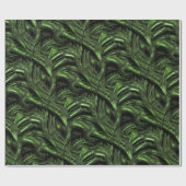 グロスエイリアンバイオスラッジグリーン包装紙 ラッピングペーパー (フラット)