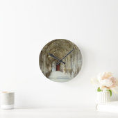 グロスターのカテドラル、第12 centurのクロイスター ラウンド壁時計 (ホーム)