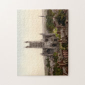 グロスターのカテドラルI、Gloucestershire、イギリス ジグソーパズル (縦)