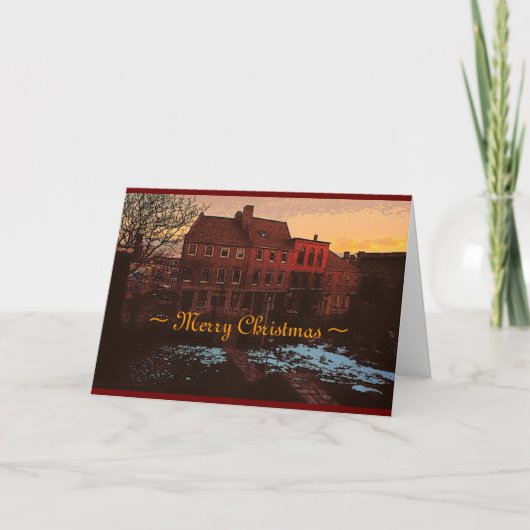 グロスターのクリスマスカード シーズンカード (正面)