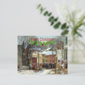 グロスターの冬-聖降誕祭お目出とう！ シーズンカード (スタンド正面)