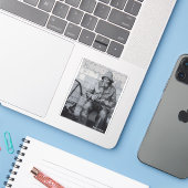 グロスターの漁師が網を繕った シール (ノートパソコンとiPhone)