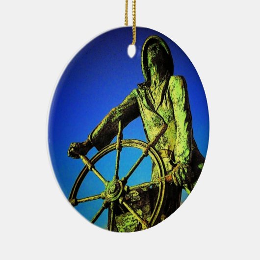 グロスターの漁師のオーナメント セラミックオーナメント (右)