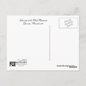 グロスターの虹を越えて ポストカード (裏面)