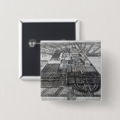 グロスターの郡のバドミントンの家 缶バッジ (正面&裏面)