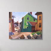 グロスターイタリアン・クォーター |エドワード・ホッパー | キャンバスプリント (正面)