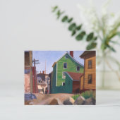 グロスターイタリアン・クォーター |エドワード・ホッパー | ポストカード (スタンド正面)