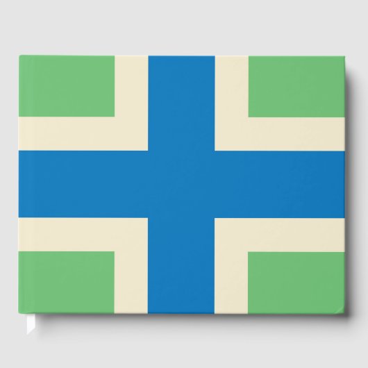 グロスターシャー州旗 ゲストブック (正面)