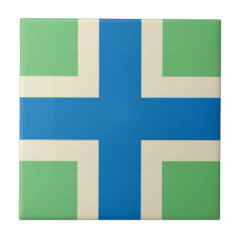 グロスターシャー州旗 タイル