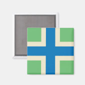 グロスターシャー州旗 マグネット (正面/裏面)