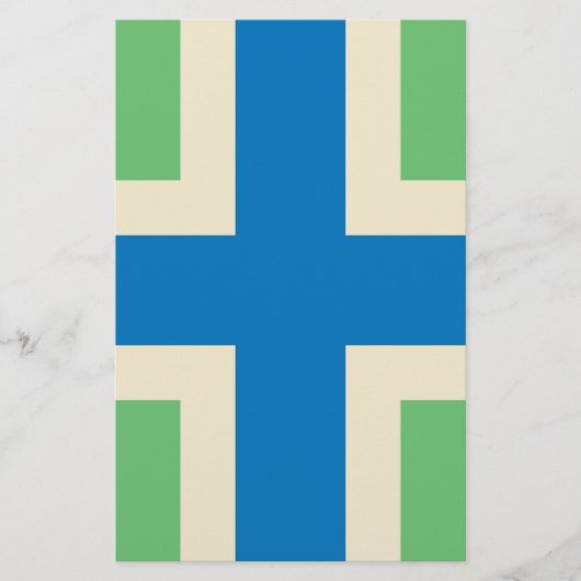 グロスターシャー州旗 便箋 (正面)