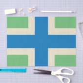 グロスターシャー州旗 薄葉紙 (クラフト)