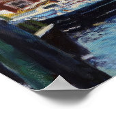 グロスターシーニック魚釣りボート ポスター (角)