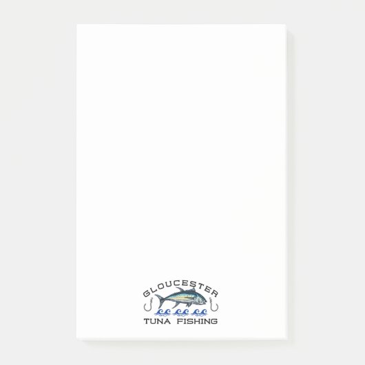 グロスターツナ魚釣り ポストイット (正面)