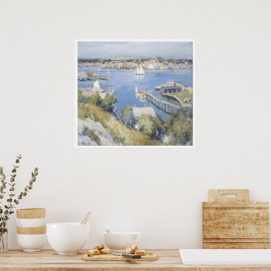 グロスターハーバー, 1895ウィラードルロイメットカーフ ポスター (キッチン)