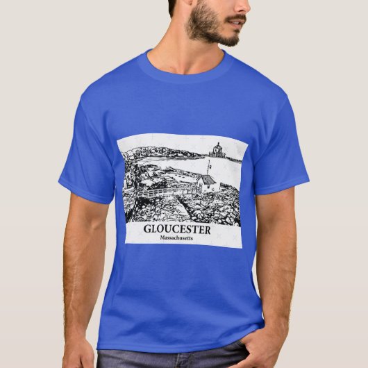 グロスターマサチューセッツ Tシャツ (正面)