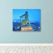 グロスター包まれた漁師 キャンバスプリント (インサイチュ (ウッドフロア))