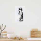 グロスター大聖堂エドワード2世の肖像画 ポスター (キッチン)