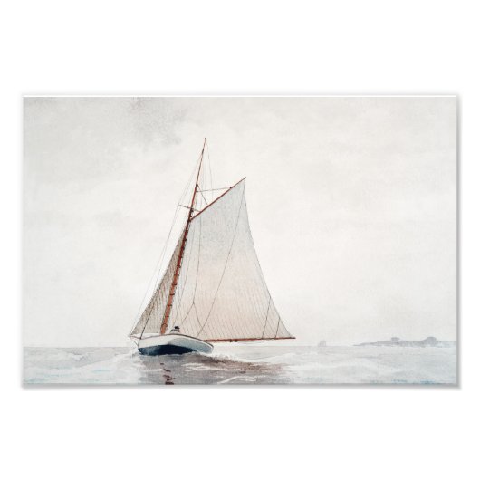 グロスター島のセーリング | ウィンズローホーマー フォトプリント            (正面)