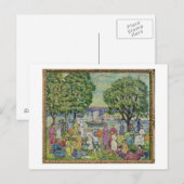 グロスター港（キャンバス上の油彩） ポストカード (正面/裏面)