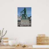 グロスター漁師記念碑 ポスター (キッチン)