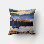 グロスター絵を描サンセット クッション (裏面)