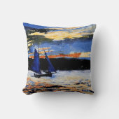 グロスター絵を描サンセット クッション (正面)