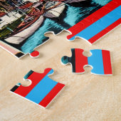 グロスター MA 挨拶 ジグソーパズル (側面)