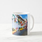 グロスターMAのロブスターの建物ブイ コーヒーマグカップ (正面右)