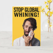 グロストップーバルな カード (黄色い花)