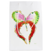 グロスバタフライ抱き枕。 ミディアムペーパーバッグ (正面)