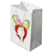 グロスバタフライ抱き枕。 ミディアムペーパーバッグ (正面アングル)