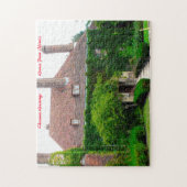 グロスポイントのイリノイ。クリスマスの挨拶 ジグソーパズル (縦)